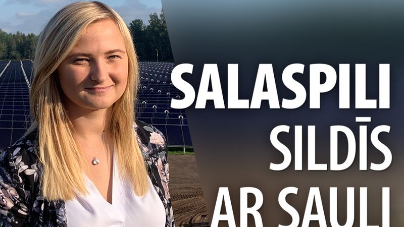 Salaspilī sildīsies ar sauli