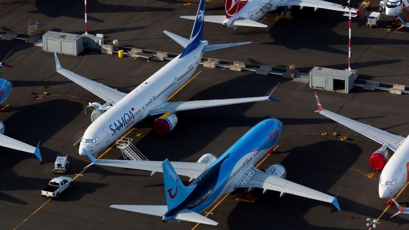 Boeing varētu sākt aviolainera 737 MAX testa lidojumus
