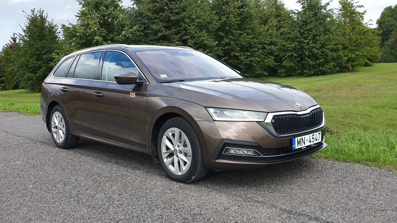 Škoda Octavia Combi ar ekobraucēja gēniem