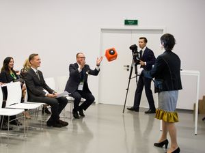 FOTO: Latvijas paviljonā risinās IKT nozarei veltīts forums