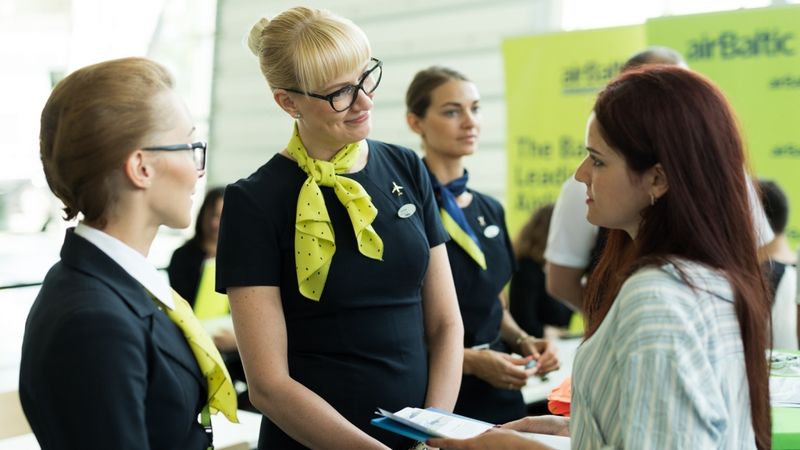 FOTO: Aizvadīta pirmā airBaltic Karjeras diena