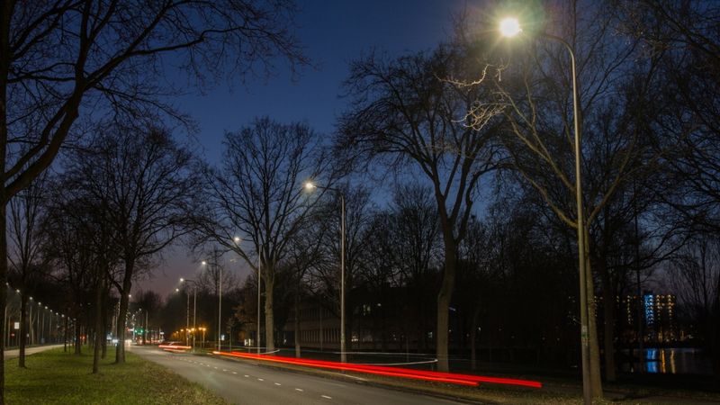 Vizulo izgaismos vairāk nekā 100 kilometrus Nīderlandē
