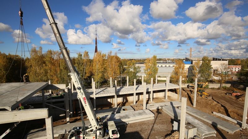 Ieguldot 10 miljonus eiro, Rīgā būvē Komfovent ugunsdrošības un dūmu vārstu ražotni