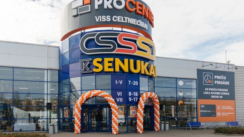 Papildināta ar FOTO: Investējot 1,5 miljonus eiro, atver būvniecības veikalu Procenter