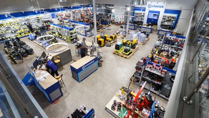 Stokker veikala pārbūvē Rīgā investē miljonu eiro