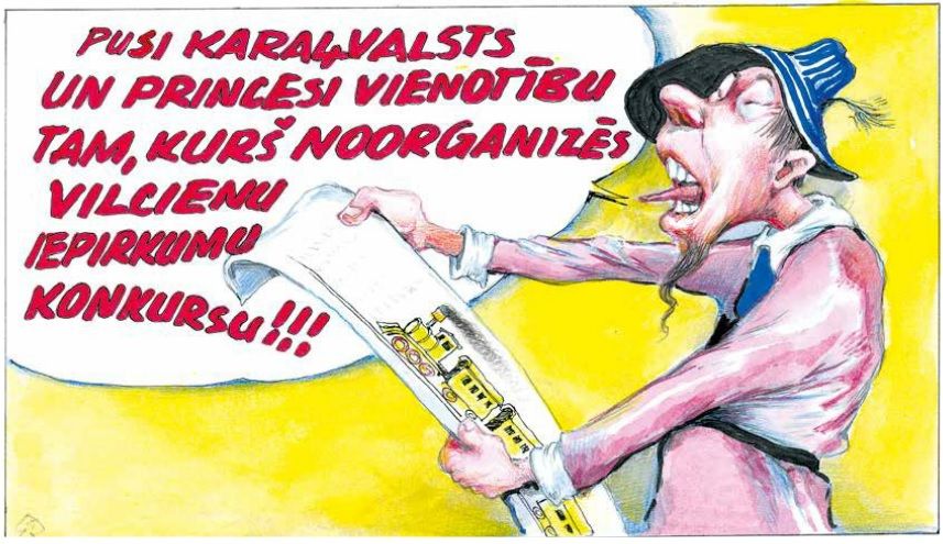 Karikatūra: Agris Liepiņš