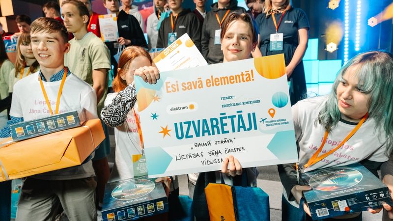 Nākotnes tehnoloģiju radītāji sākas ar bērnu interesi par zinātni