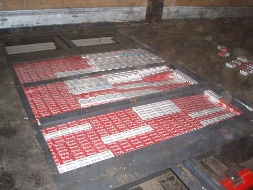 Aiztur kārtējo cigarešu kontrabandas kravu no Baltkrievijas