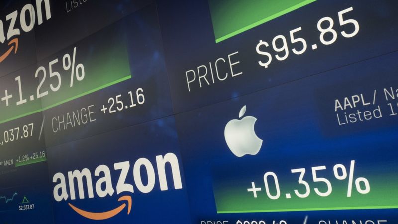 Amazon tirgus vērtība sasniegusi triljonu dolāru
