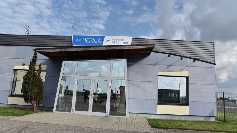 Liepājas lidostā iecerēts par diviem miljoniem būvēt jaunu pasažieru termināli
