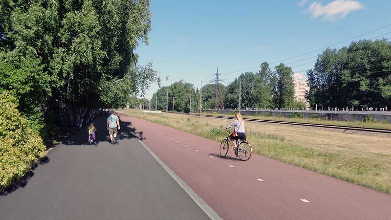 Rosina veidot Brasas–Mangaļu velo un gājēju ceļu