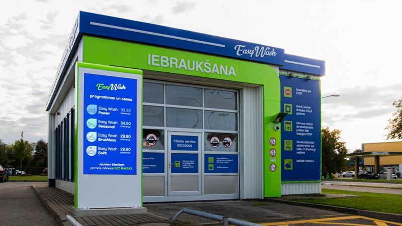 Neste Ventspilī atklāj pilnībā automatizētu automazgātavu