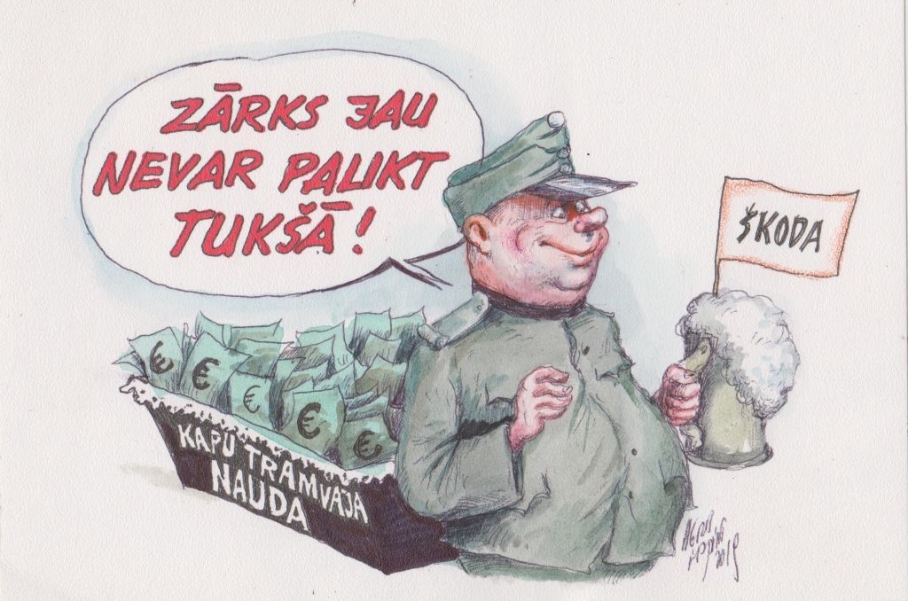 Karikatūra: Agris Liepiņš