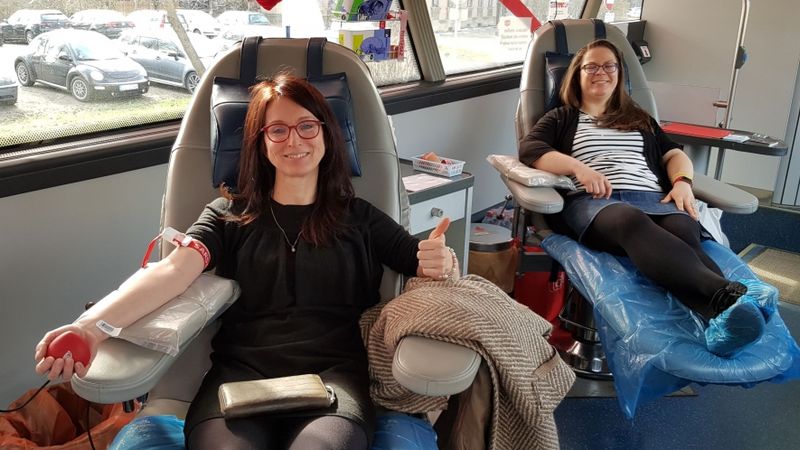 FOTO: Dienas Bizness organizētā donoru dienu Andrejsalā