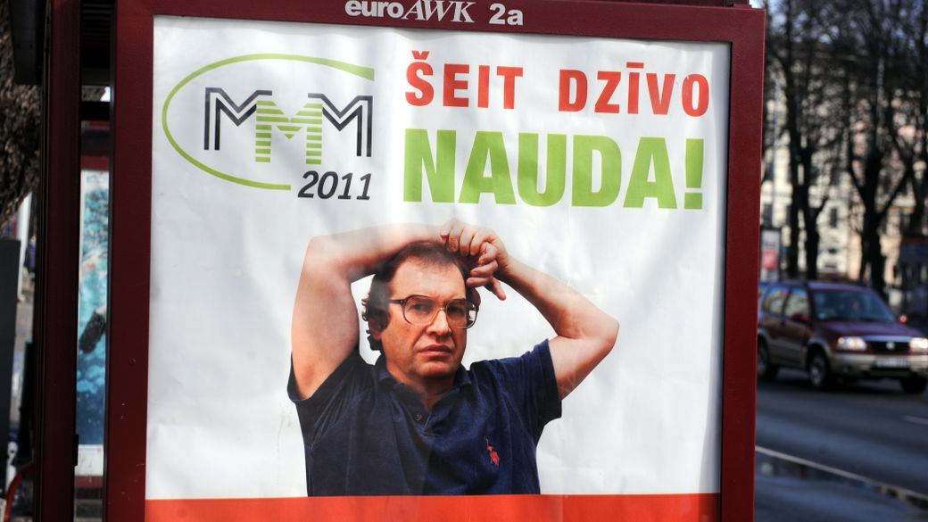 Finanšu piramīda pārtop partijā