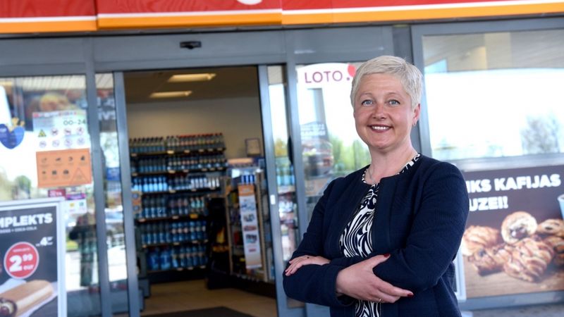 Circle K  ceļā uz tirdzniecības centru Rīga Plaza