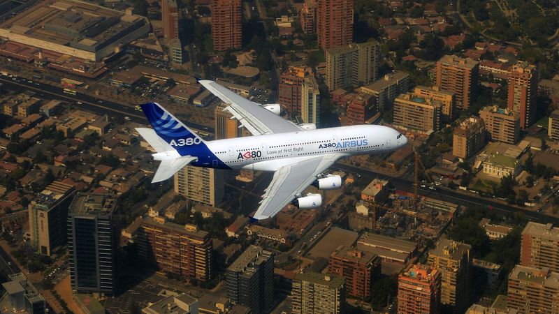 Airbus: ne tik tālā nākotnē 90% lidojumu notiks starp mazāk nekā 100 pilsētām