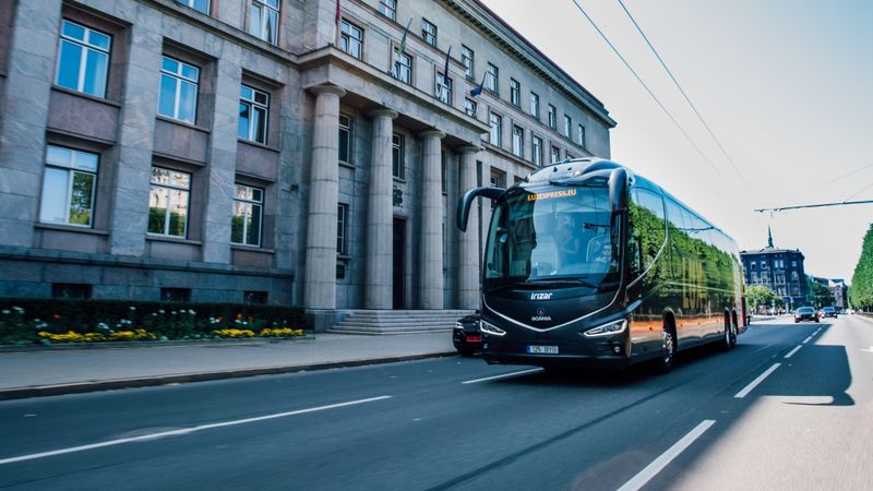 Lux Express iekļāvis jaunas autobusu pieturas Rīgā