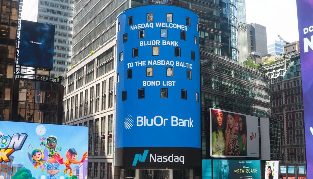 Birža sāk BluOr Bank obligāciju kotēšanu