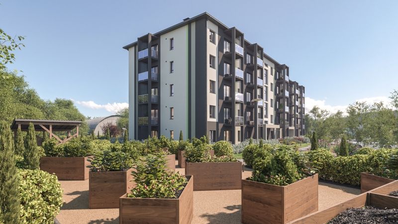 Bonava Latvija, investējot 10 miljonus eiro, attīstīs daudzdzīvokļu projektu Pagalms 2.0