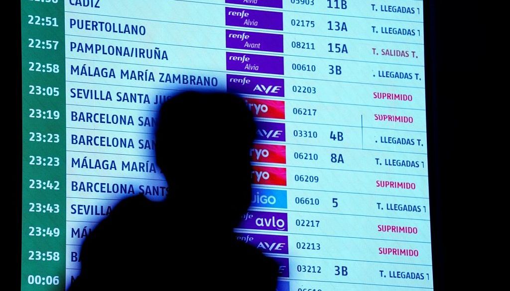 Ātrvilcienu sadursmē Andalūzijā vismaz 39 bojāgājušie un desmitiem ievainoto