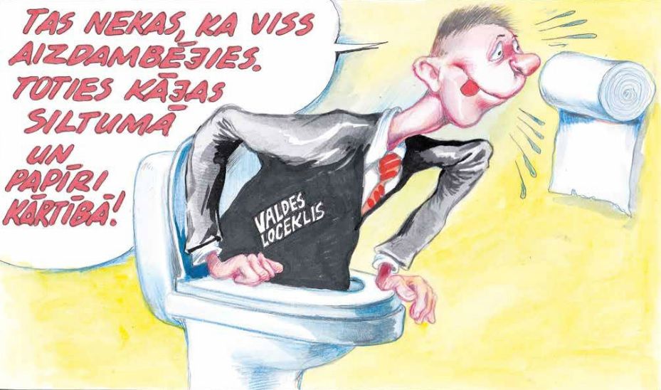 Karikatūra: Agris Liepiņš