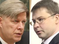 Valdis Zatlers; Valdis Dombrovskis;. Ritvars Skuja, Vitālijs Stīpnieks, Dienas Mediji