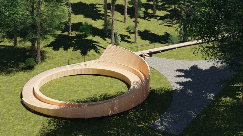 Atpūtas parkā Valmierā būvēs skatu terasi un gājēju ceļu
