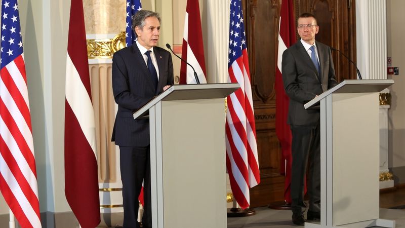 Rinkēvičs: Latvijas drošības interesēs ir pastāvīga ASV militārā klātbūtne