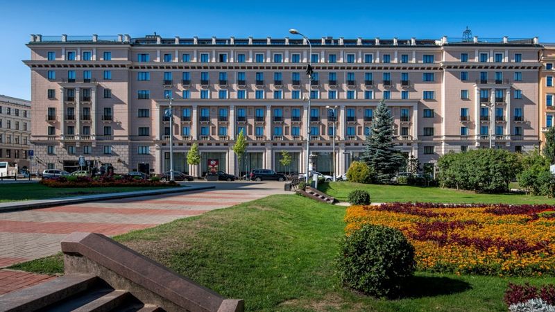 FOTO: Gada balvai Rīgas arhitektūrā izvirzītie objekti tuvplānā – bijušās viesnīcas Rīga pārbūve