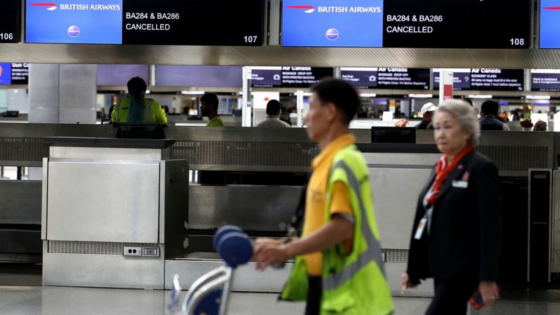 British Airways piloti atceļ 27.septembrī iecerēto streiku
