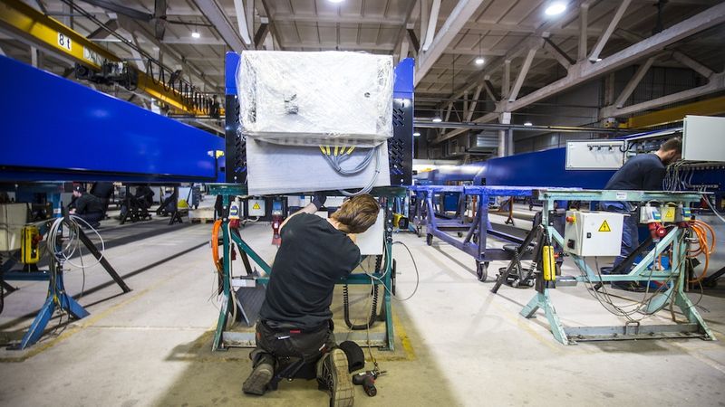 Caljan būvē jaunu rūpnīcu bijušajā Liepājas Metalurga teritorijā