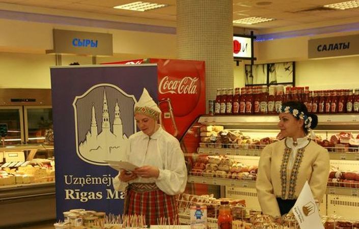 Latvijas ražotāji Maskavā prezentē savu produkciju