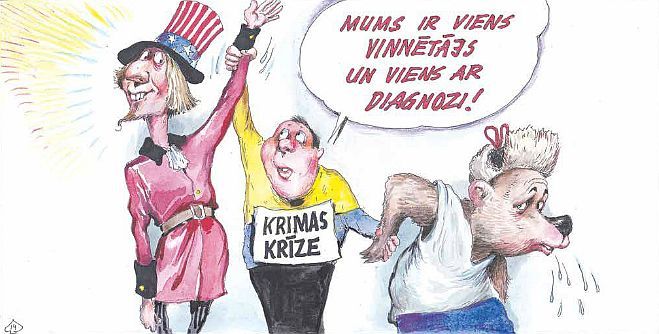 DB viedoklis: ... un uzvarētājas Krievijas – Ukrainas krīzē ir ASV