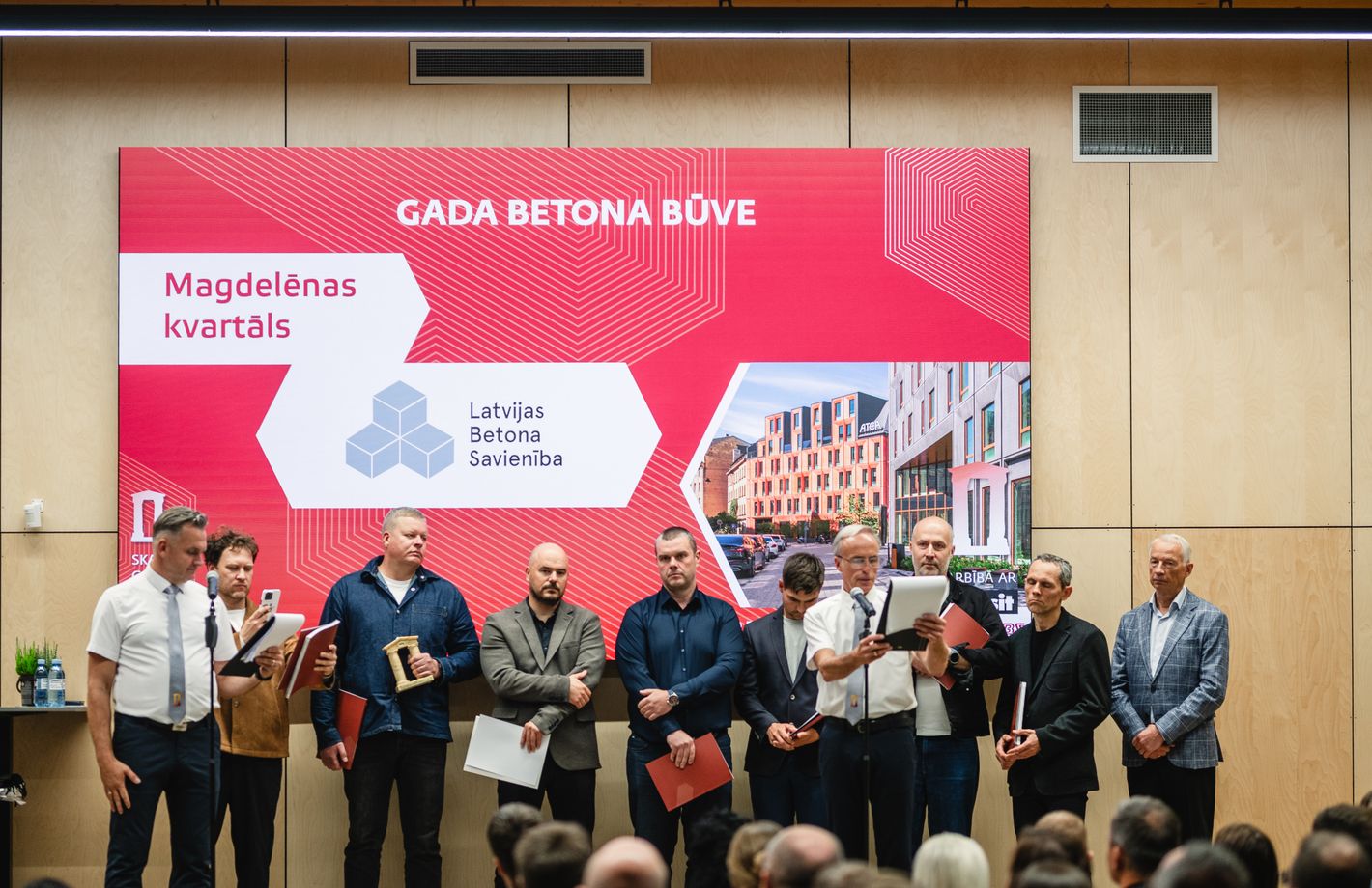 Balvu Gada betona būve 2025 saņem biroju ēkas Antonijas ielā