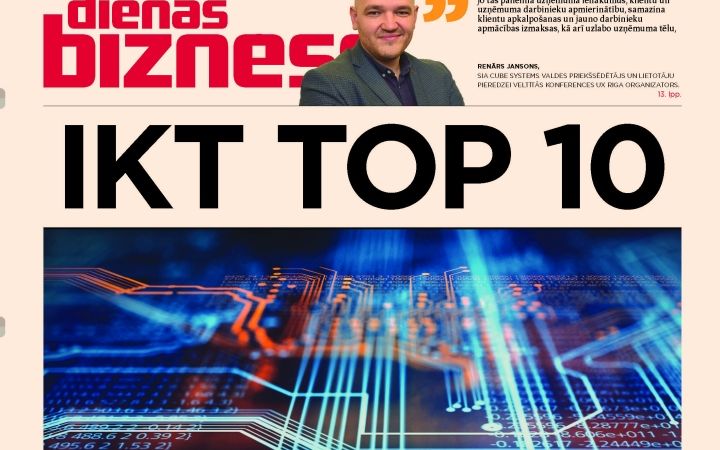 IKT TOP: Lielākie IT pakalpojumu uzņēmumi