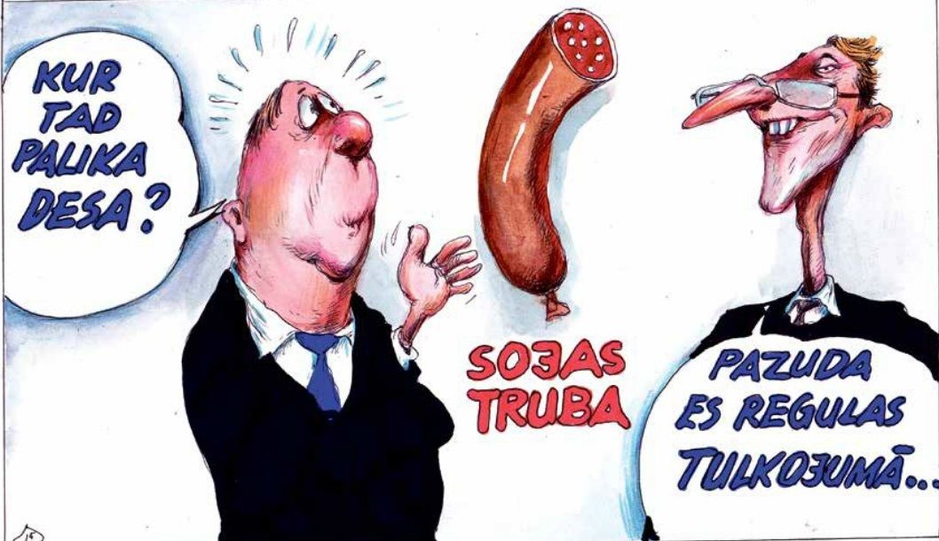 Karikatūra: Agris Liepiņš