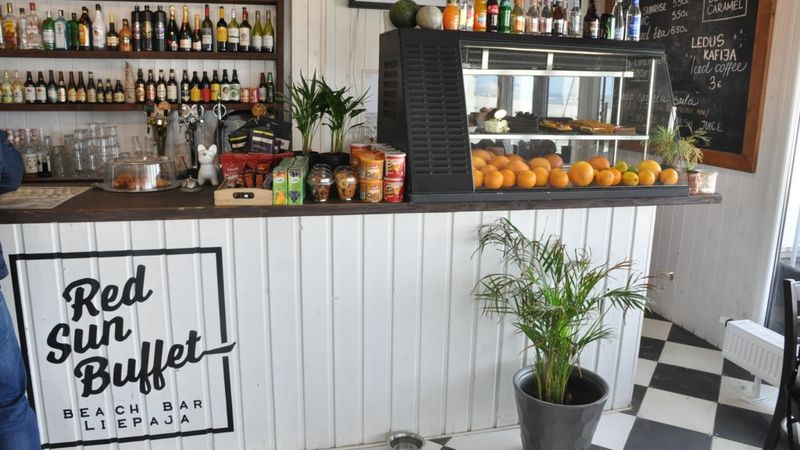 FOTO: Ibicas koncepts Liepājas pludmalē