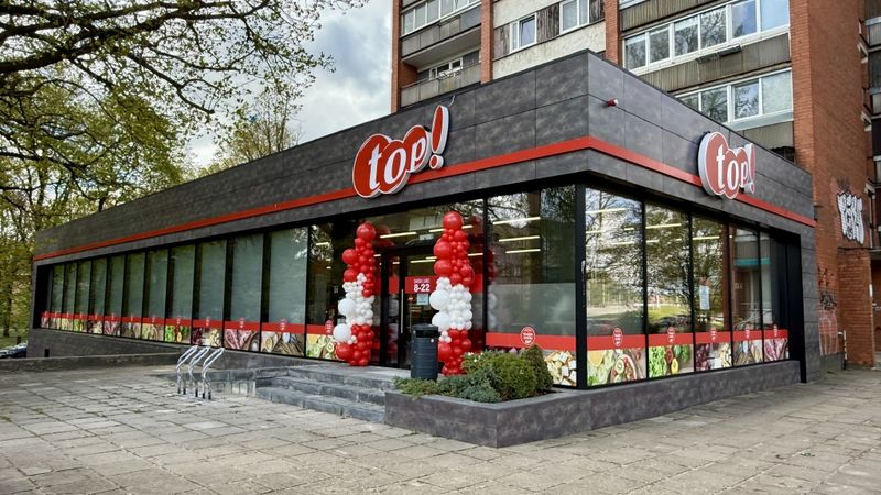Jauna top! veikala izveidē Rīgā investē miljonu eiro