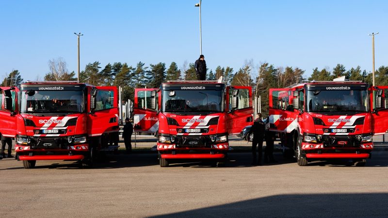 FOTO: VUGD saņems 64 jaunas automašīnas
