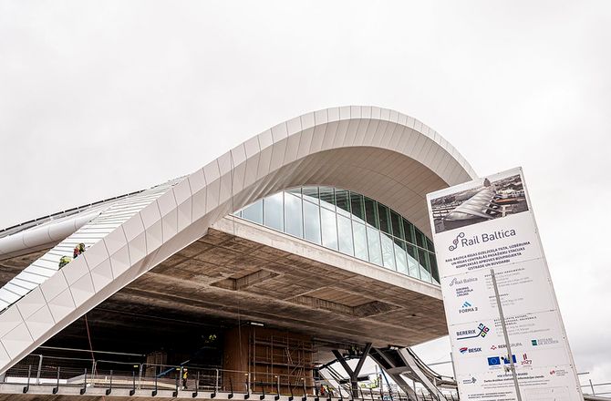 Pabeigti būtiskie darbi jaunajā Rīgas Centrālās stacijas ēkas dienvidu daļā
