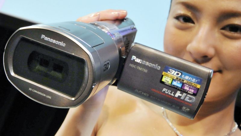 Panasonic iepazīstina ar 3-D videokameru