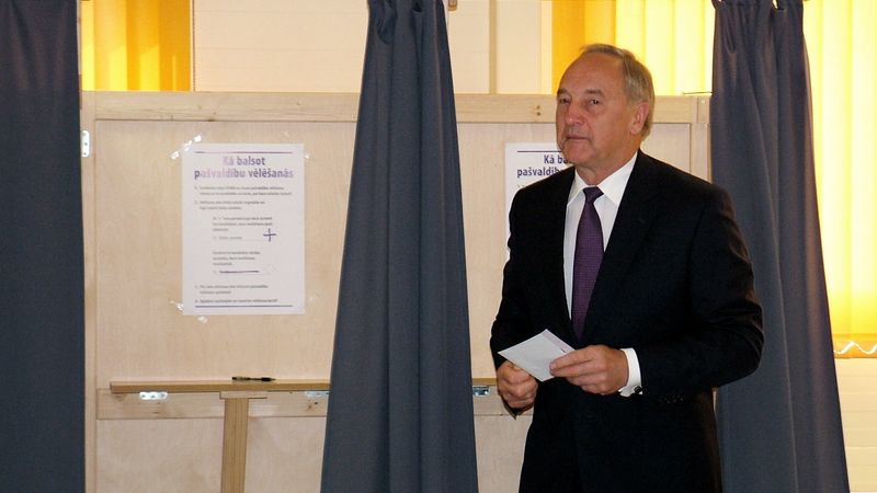 Prezidents Bērziņš: šīs ir saimnieciskas vēlēšanas