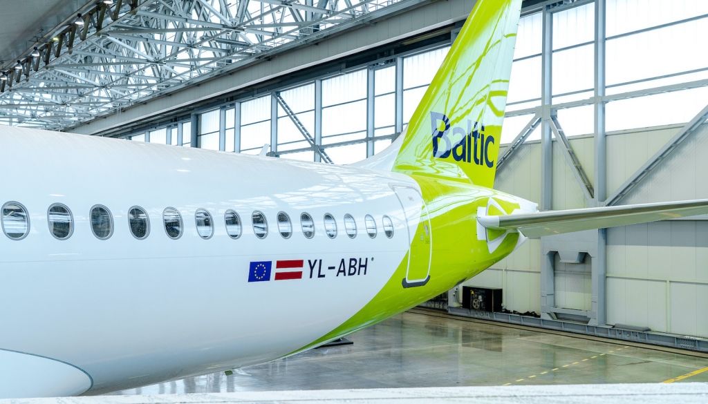 airBaltic saņēmusi vēl vienu Airbus A220-300 lidmašīnu