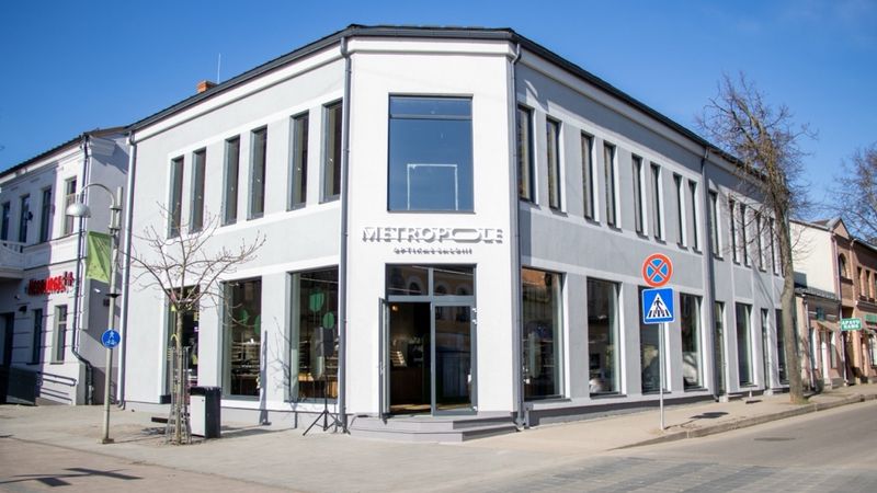 Optikas salona METROPOLE izveidē Daugavpilī investē 150 000 eiro