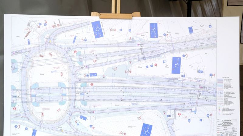 46 miljonus eiro vērtajiem ceļa būvdarbiem Sēnītes posmā sācies ziemas pārtraukums