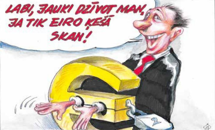 DB karikatūra: Gaidāms lēnas izaugsmes gads