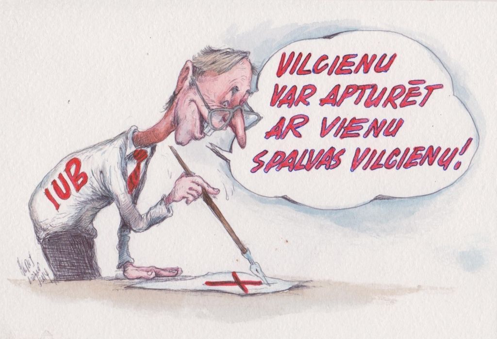 Karikatūra: Agris Liepiņš