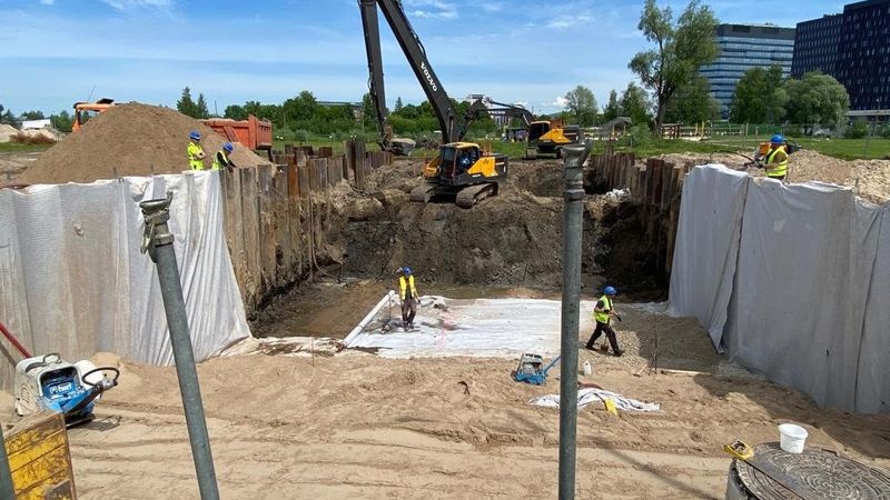 Pillar Contractor uzsāk jauna ielas posma izbūvi