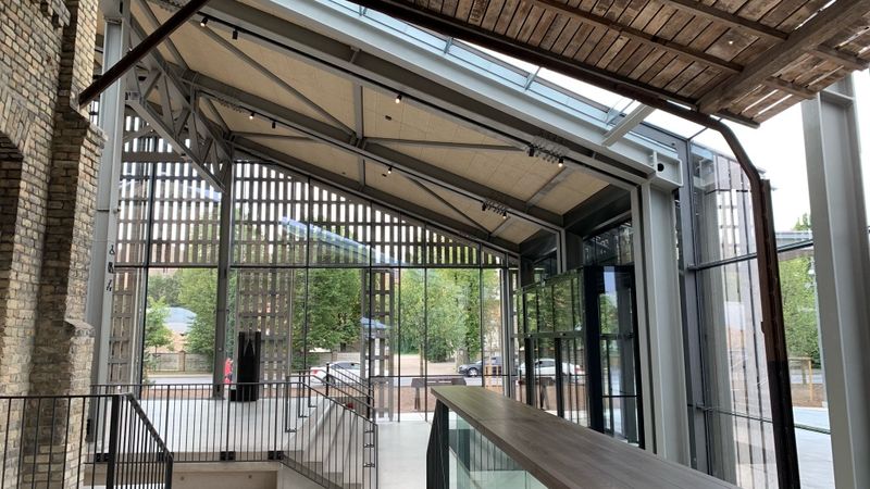 FOTO,VIDEO: Jaunākā kultūras būve Latvijā - Hanzas Perons